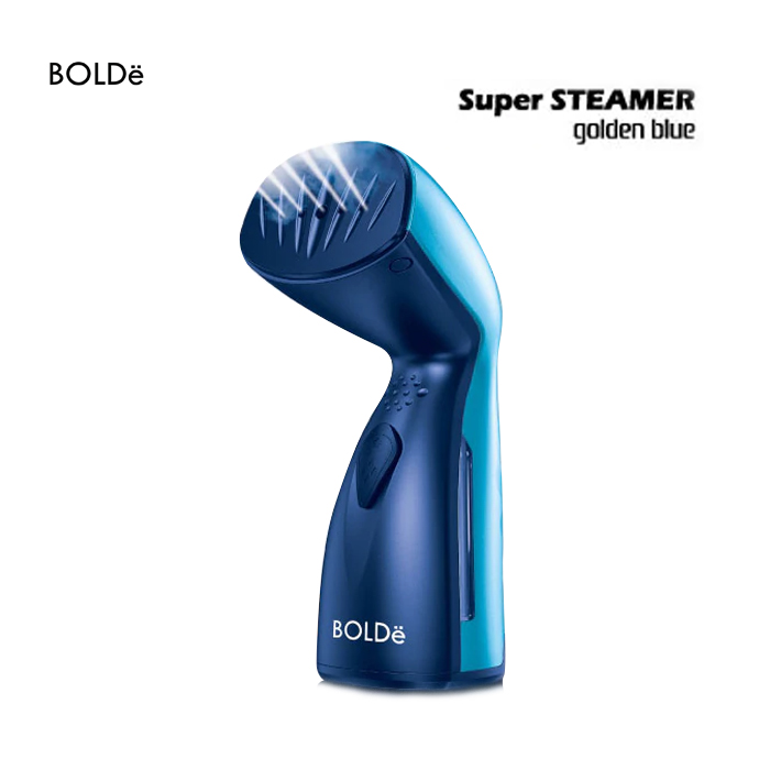 Bolde Super Steamer Golden Blue Setrika Uap Tangan - Biru 
